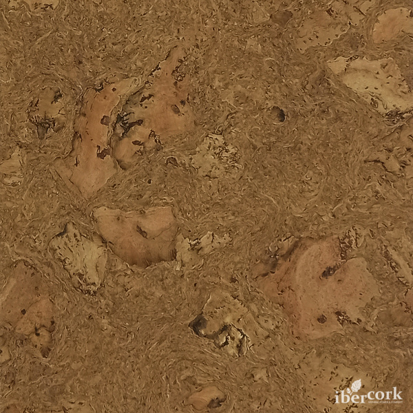 Пробковый клеевой паркет IberCork Леон маррон 6 SG